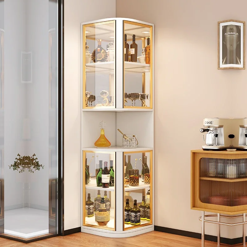 Home Bar Shelves - Armoire murale, armoires ouvertes, fer, whisky,