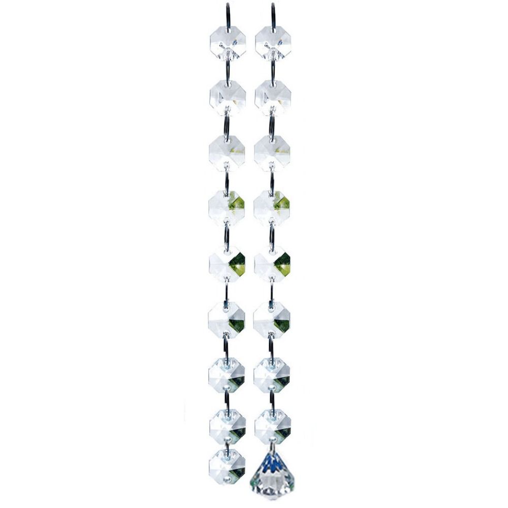 Home Bargains - Lot de 10 rideaux de perles