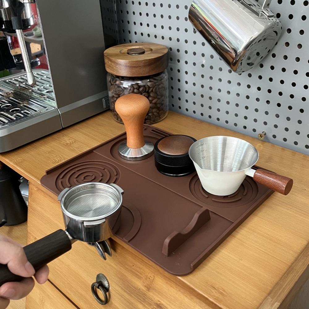 Home Bar Supplies - Tapis de tamper en silicone antidérapant