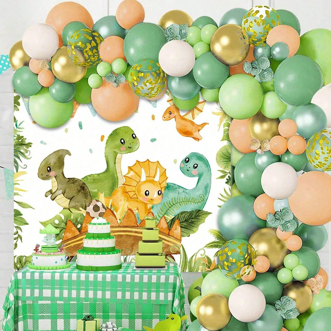 Home Bargains - Ensemble de ballons dinosaure arc pour