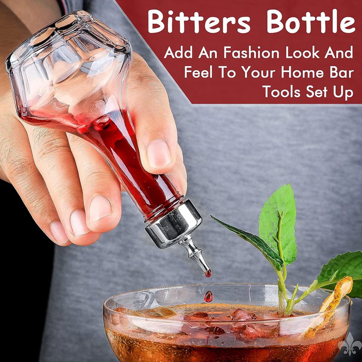 Ensemble de 6 bouteilles à liq - Bitters Bottle Set avis et prix