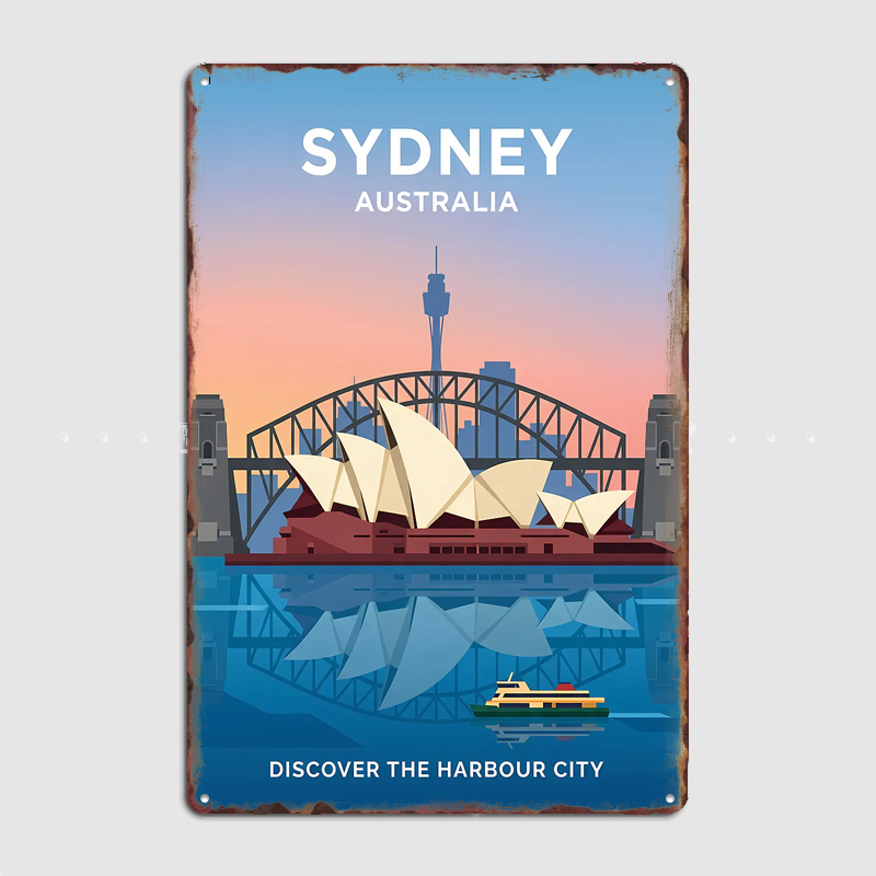 Affiches de paysages touristiq - Home Bar Sydney avis et prix