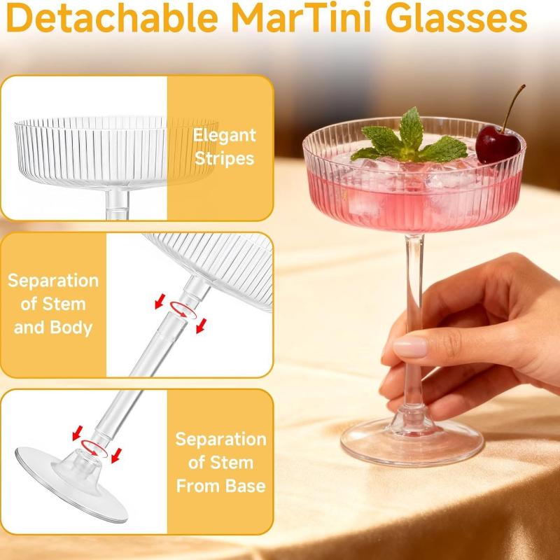 Gobelets à dessert Martini en  - Home Bar Supplies avis et prix