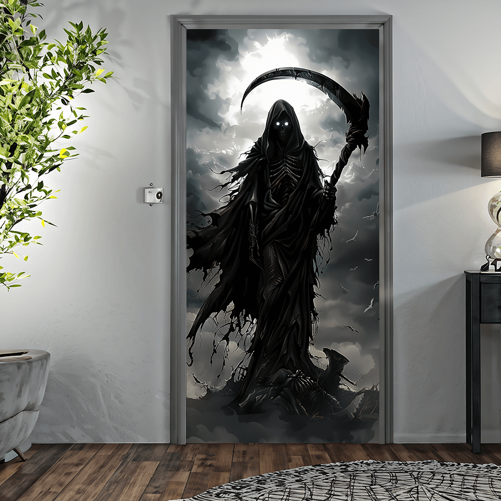 Le Grim Reaper tient un rideau - Home Bargains avis et prix