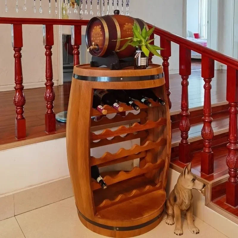 Casier à vin en bois massif, b - Home Bar Shelves avis et prix