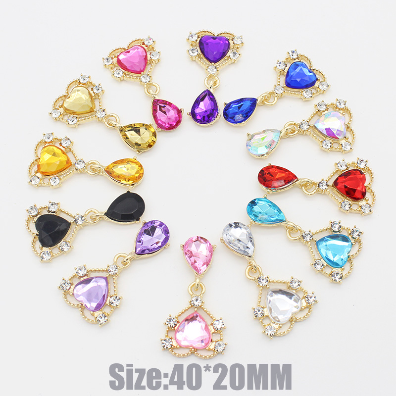 10 pièces 20*40mm nouveau coeu - Cocktail Recipe Book avis et prix