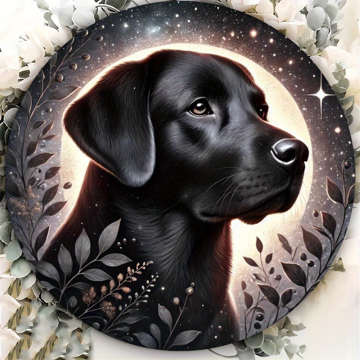 Charmant labrador noir et chat - Home Bar And Kitchen avis et prix