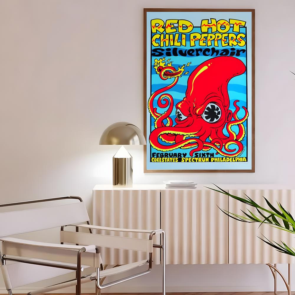 Affiche de banque Red Hot Chil - Home Bar And Theater avis et prix