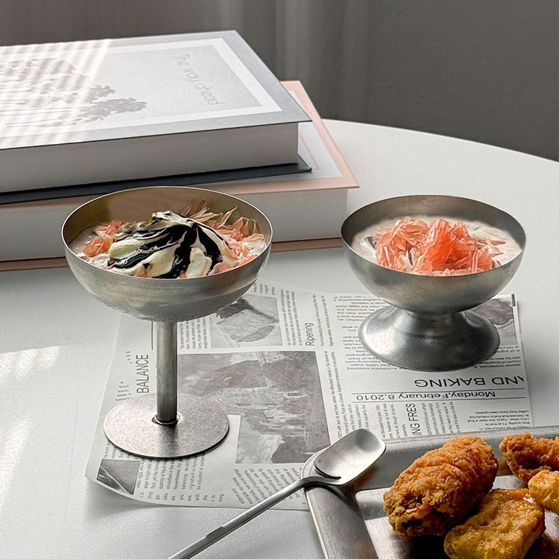 Tasse à crème glacée en acier  - Home Bar Supplies avis et prix