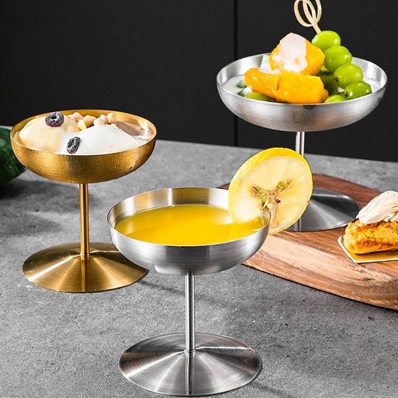 Tasse à crème glacée en acier  - Home Bar Supplies avis et prix