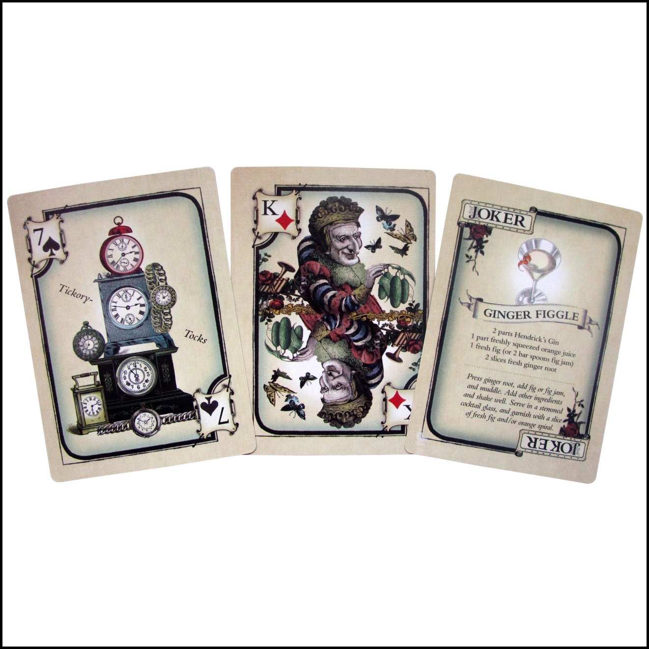 Jeu de cartes Hendrick's Gin - - Cocktail Recipe Book avis et prix