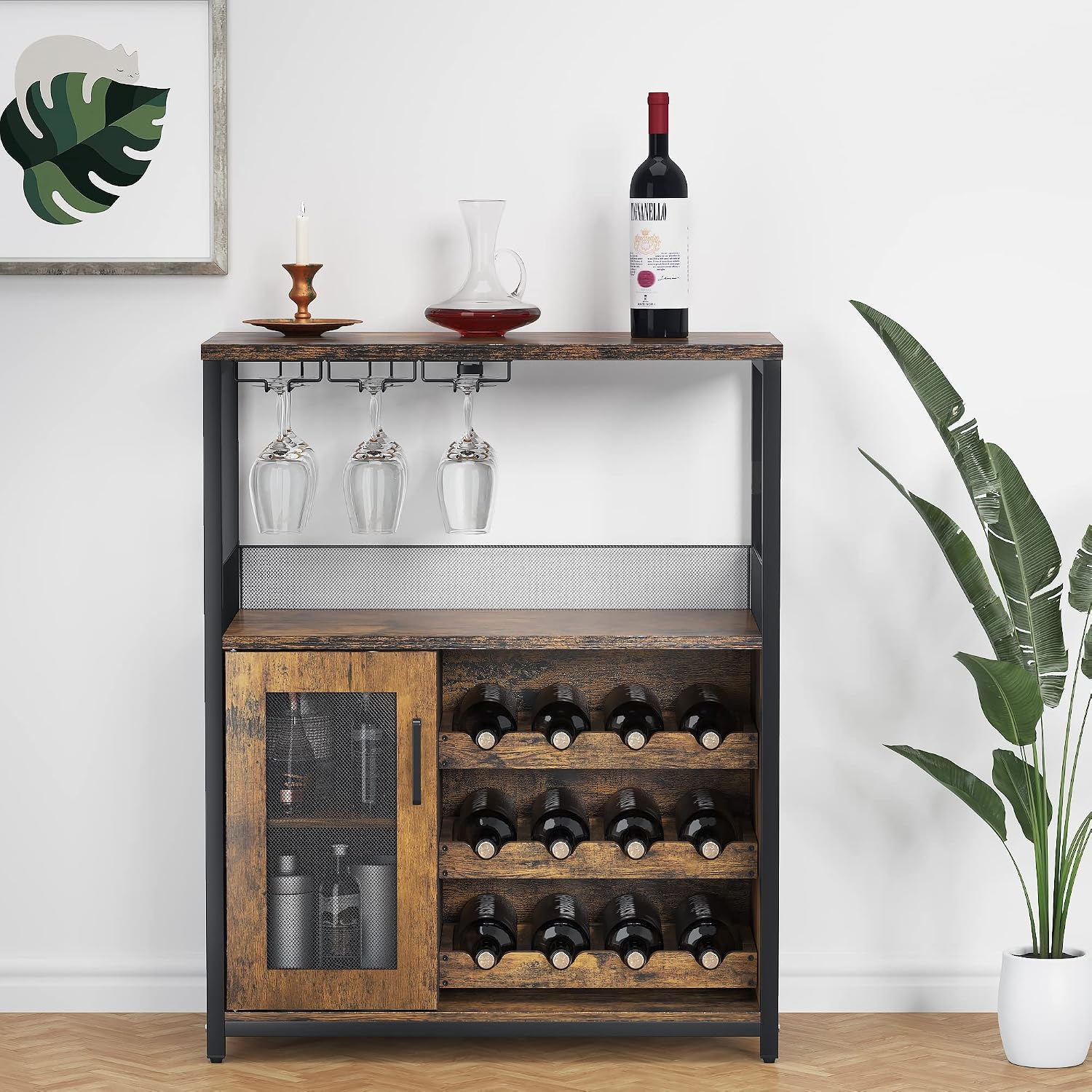Meuble de bar moderne de 36 po - Home Bar Shelves avis et prix