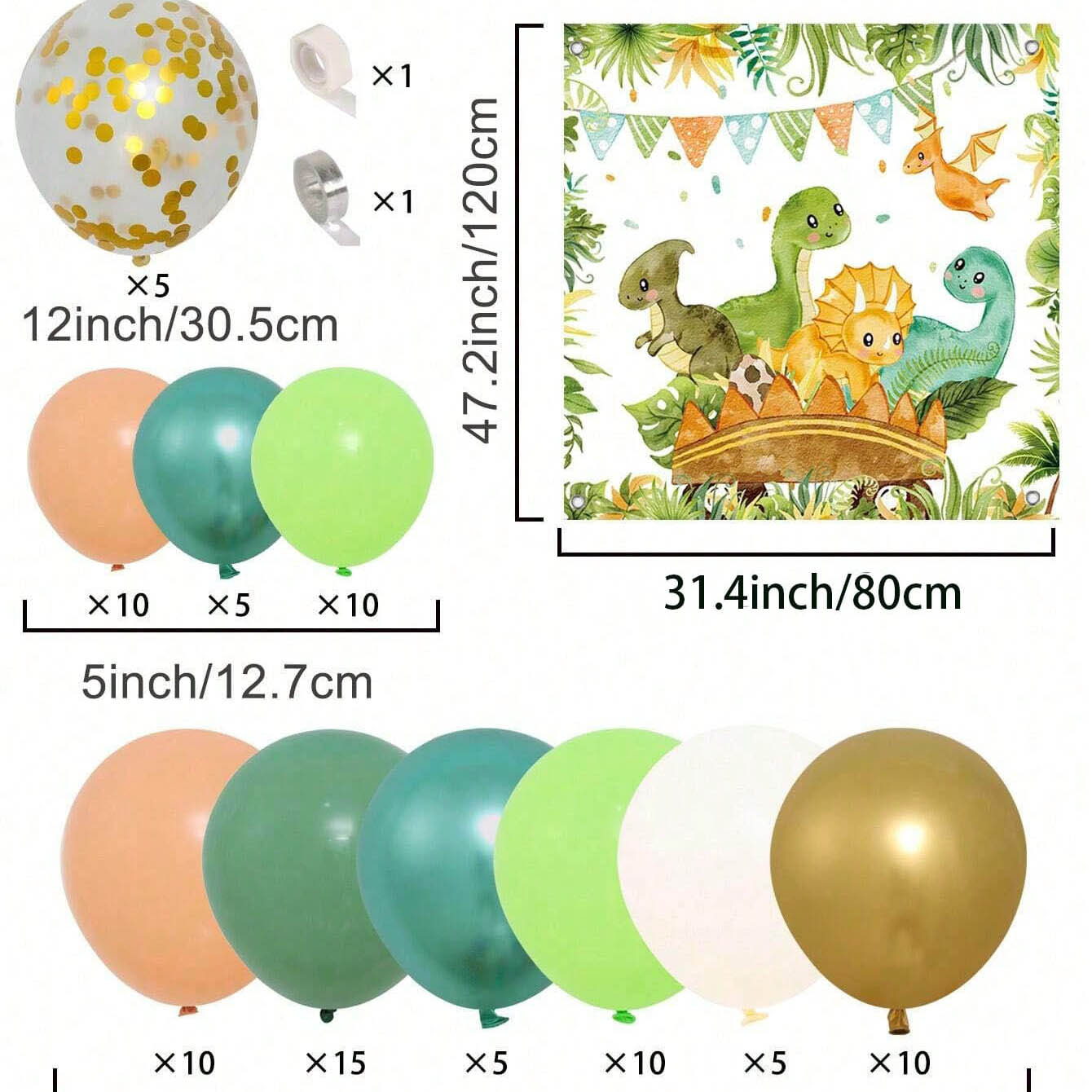 Ensemble de ballons dinosaure  - Home Bargains avis et prix