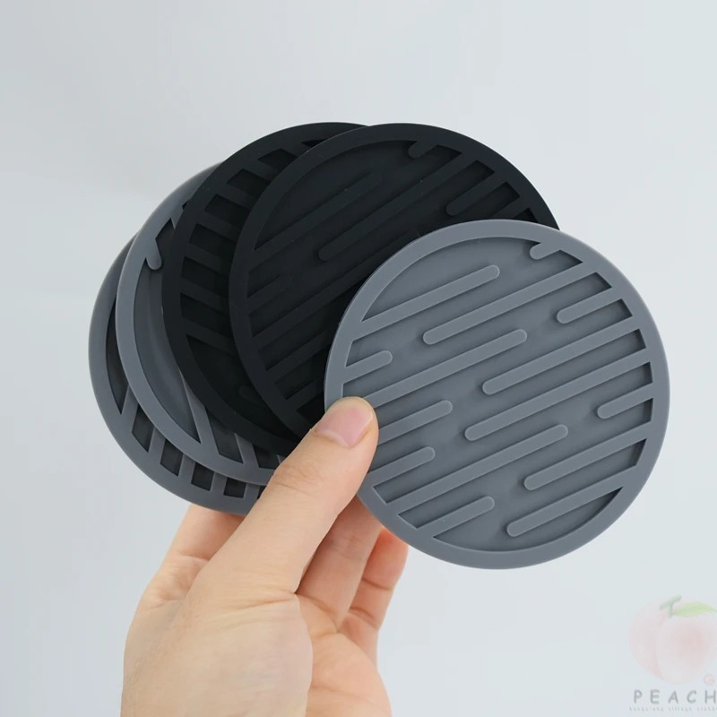 Sous-verres ronds en Silicone  - Bar Mat Rubber avis et prix