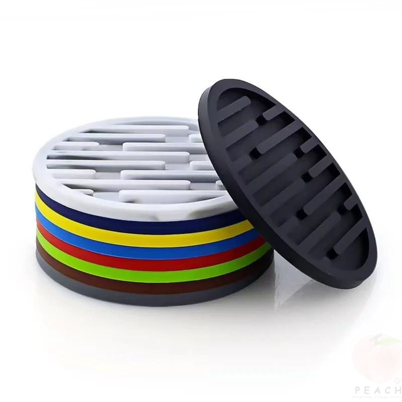 Sous-verres ronds en Silicone  - Bar Mat Rubber avis et prix