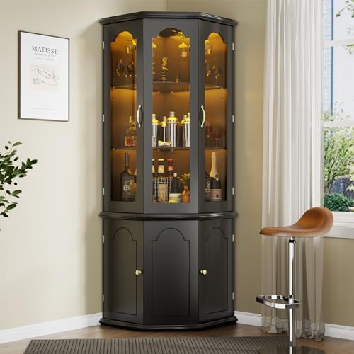 Meuble bar d'angle avec éclair - Home Bar Shelves avis et prix
