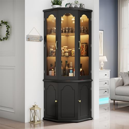 Meuble bar d'angle avec éclair - Home Bar Shelves avis et prix