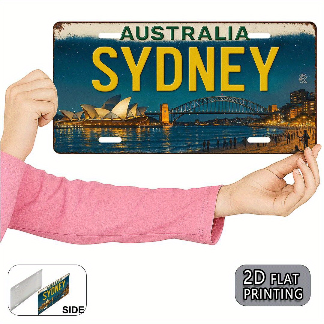 Plaque en étain style plaque d - Home Bar Sydney avis et prix