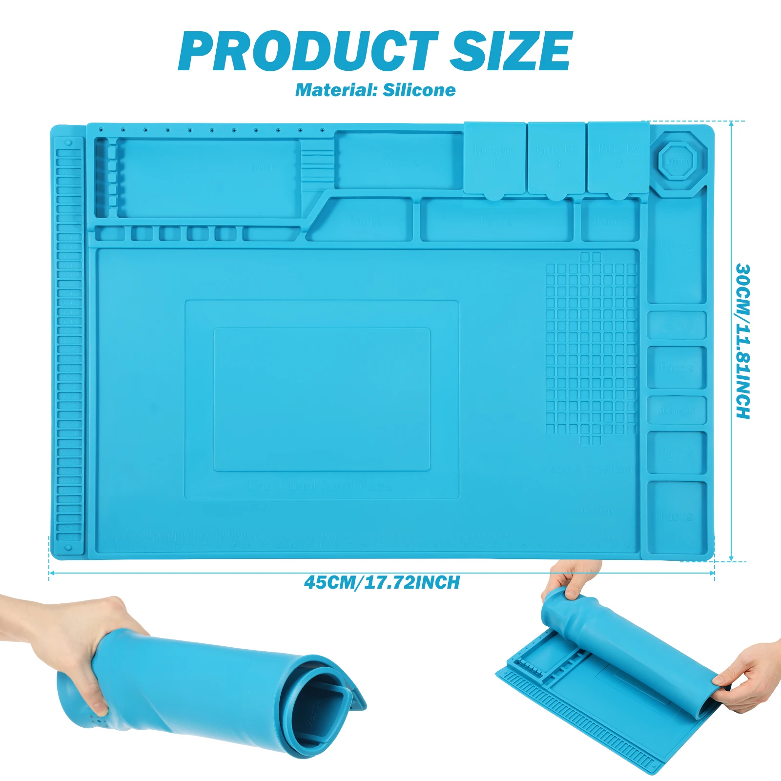 Tapis de soudure en silicone 4 - Bar Mat Rubber avis et prix
