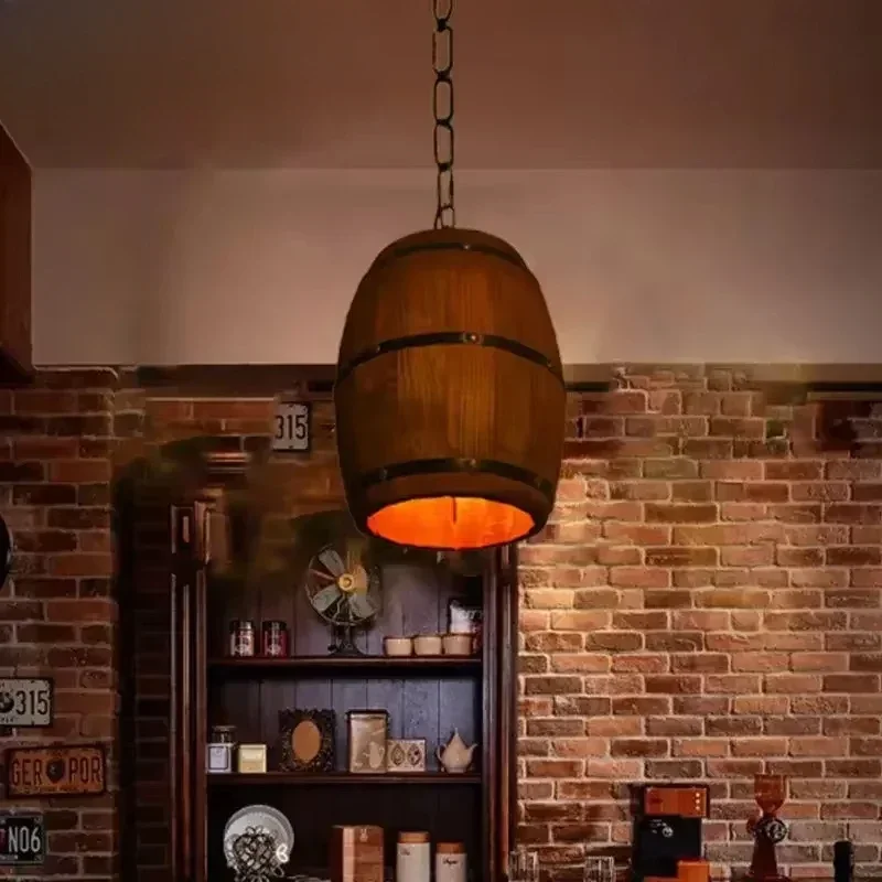Lampe rustique vintage, lustre - Home Bar Cafe avis et prix