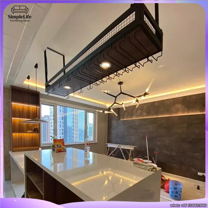 Meuble Bar à Vin Ouvert avec É - Home Bar Shelves avis et prix