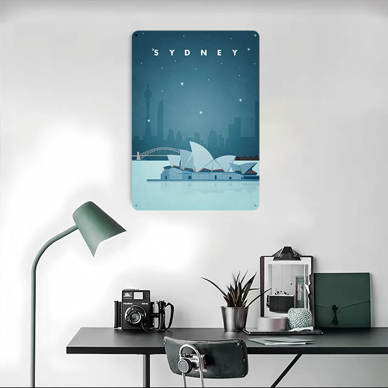 Affiche de voyage Sydney perso - Home Bar Sydney avis et prix