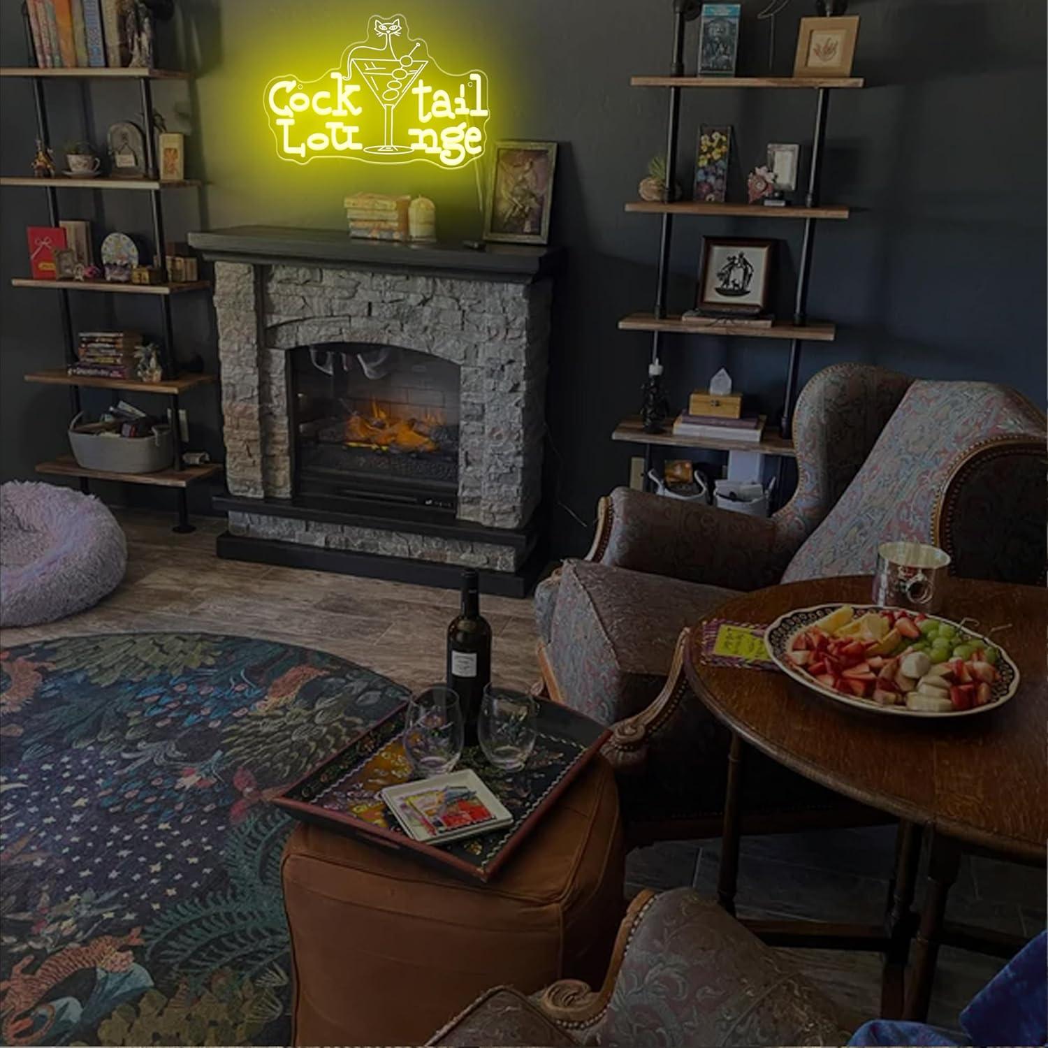 Enseigne néon LED à intensité  - Home Bar Cafe avis et prix