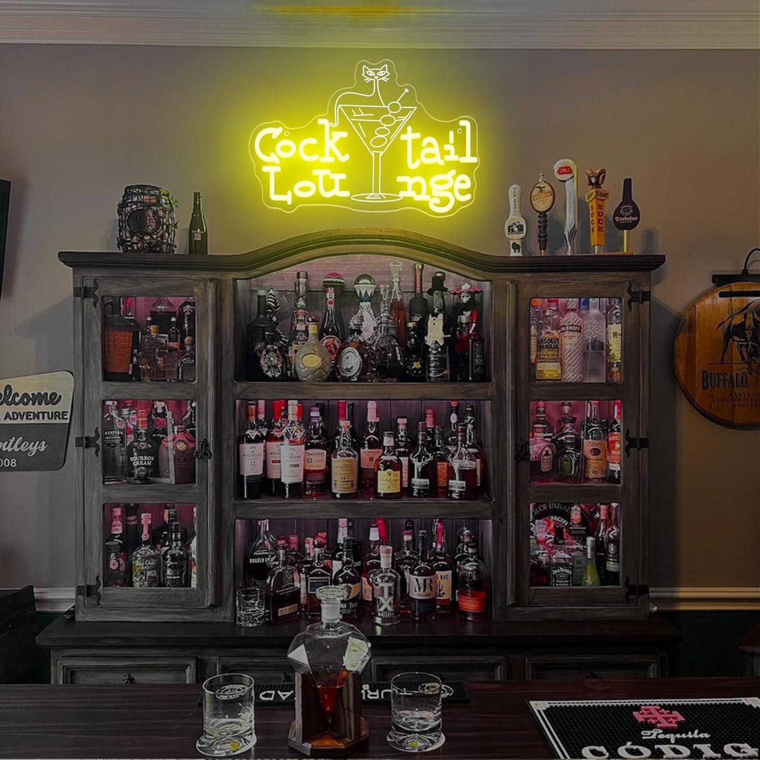 Enseigne néon LED à intensité  - Home Bar Cafe avis et prix